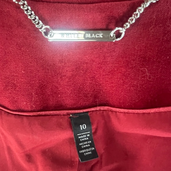 White House Black Market Velvet Blazer - Picture 4 of 5